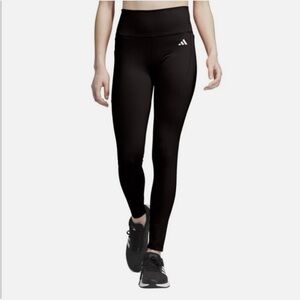 Adidas Womens 7/8 Tight, NWT, Black 3 Stripe, Logo, Legging High Rise NWT
